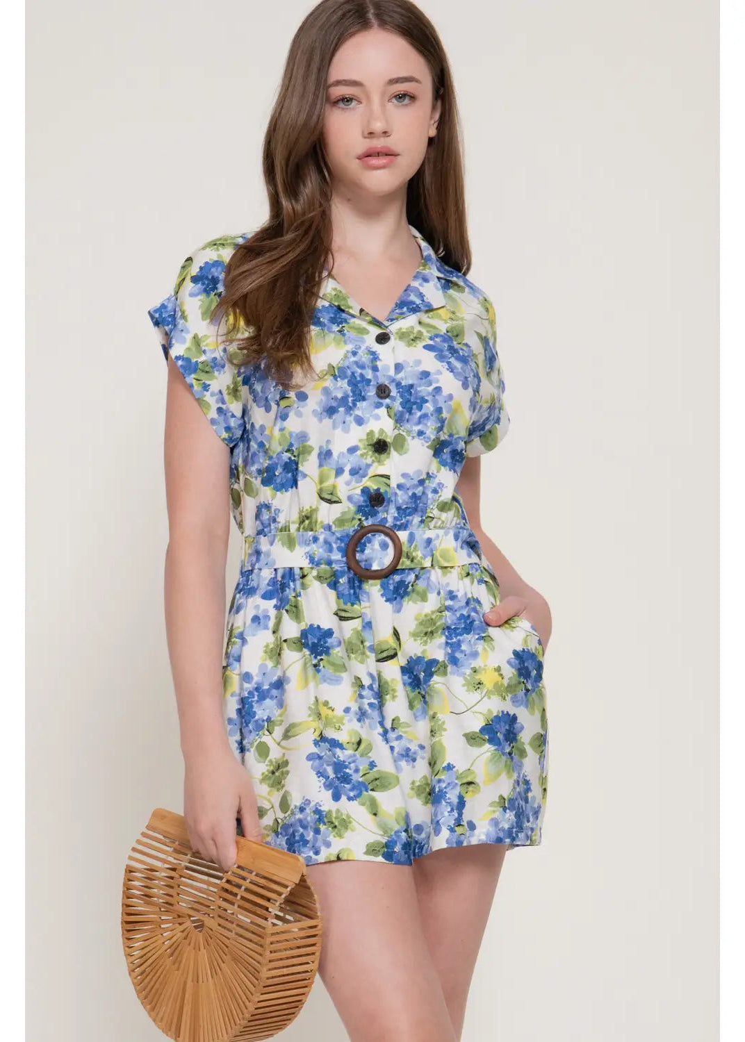 Francis Floral Romper – BAYLEE BEE