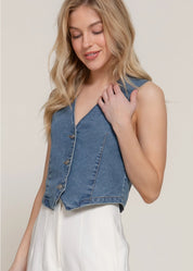 Dallas Denim Vest