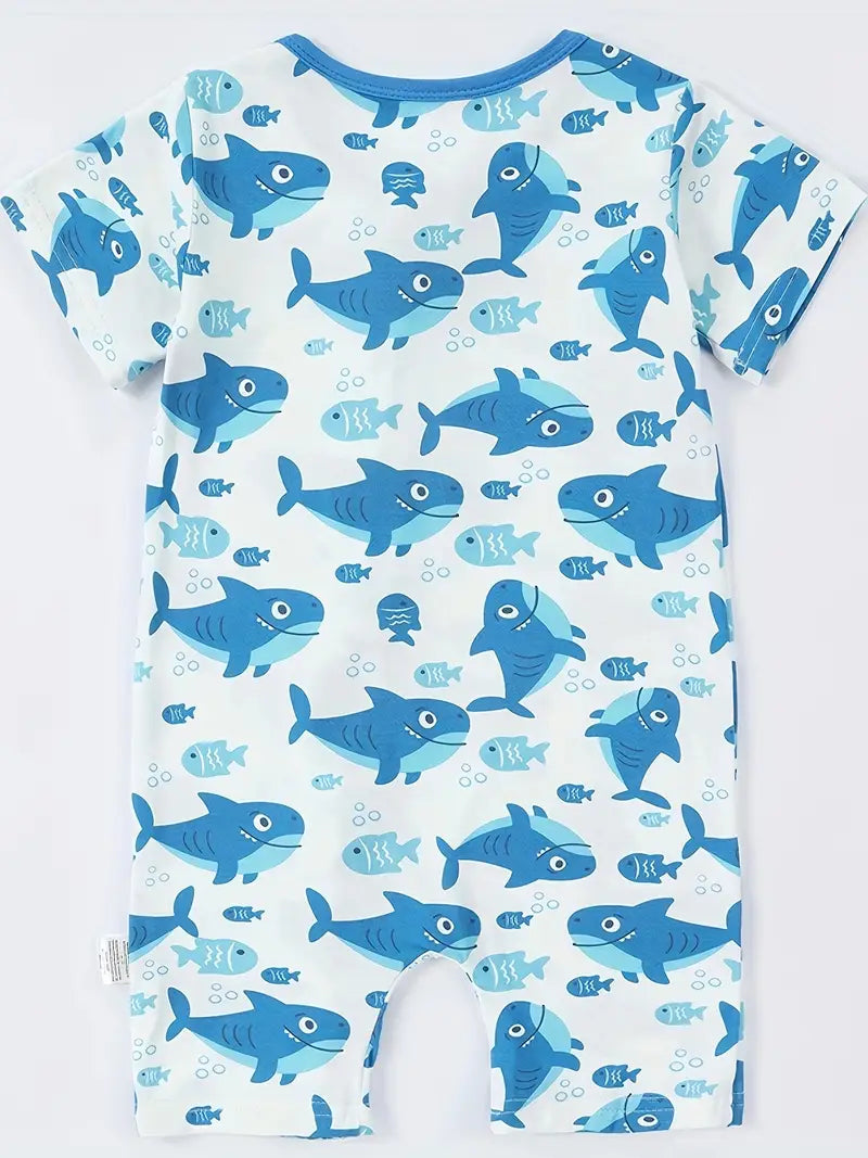 Shark Jumpsuit-Baby