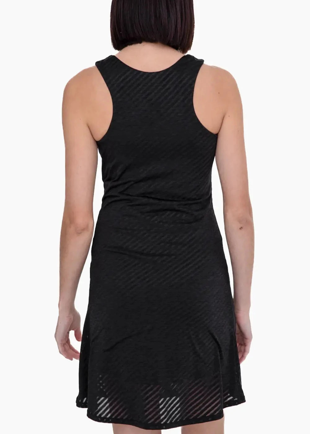 Striped Mesh Active Dress