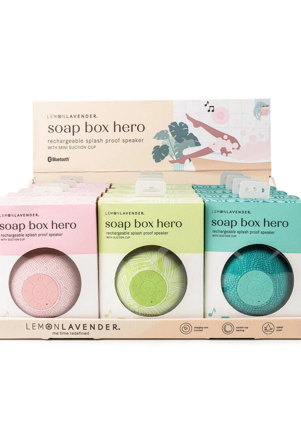 Soap Box Hero Splash Proof Speaker