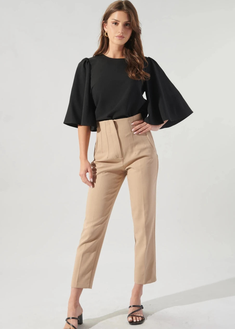 Rya Flutter Sleeve Top