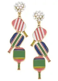 Ellie Pickleball Earrings