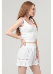 Leah Lace Shorts