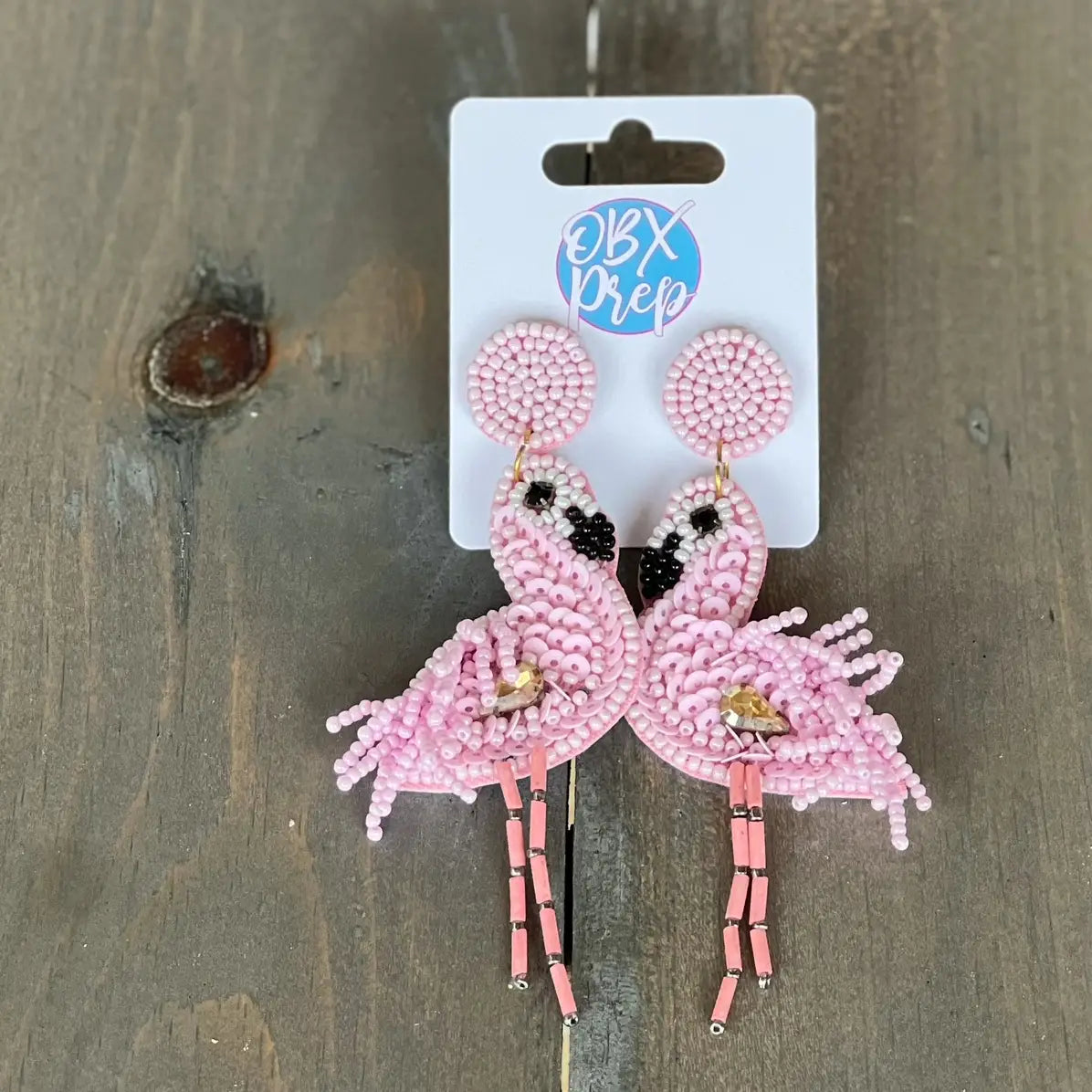 Flamingo Dangle Earrings