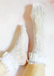 80's Lace Socks