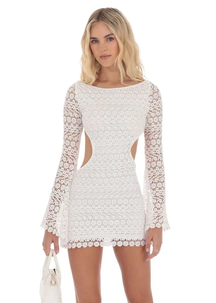 Sunspun Crochet Dress