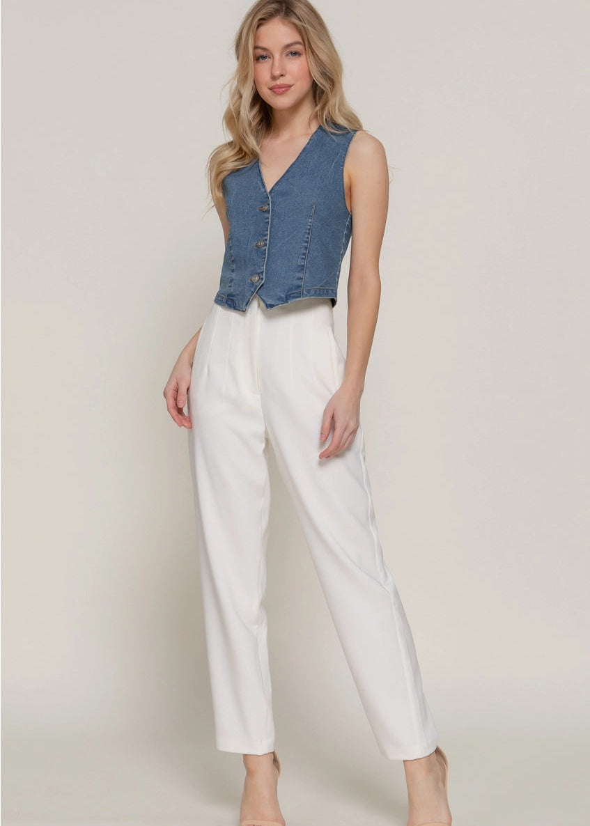 Dallas Denim Vest