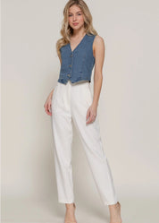 Dallas Denim Vest