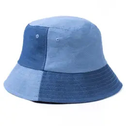 Two Tone Denim Bucket Hat