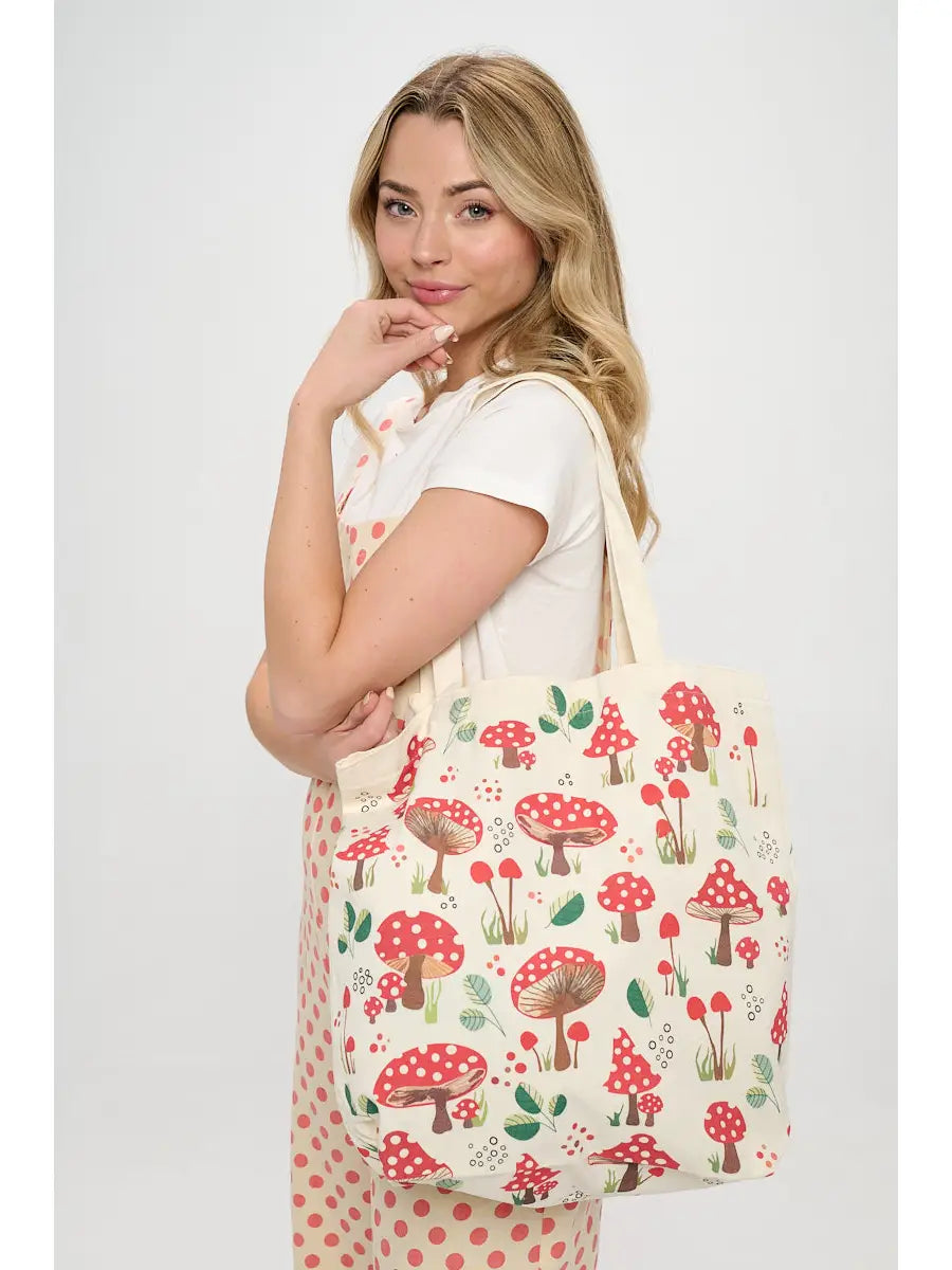 Mushroom Tote Bags