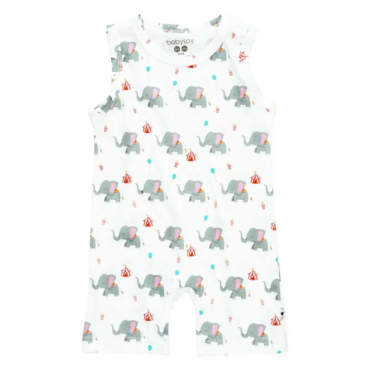Elephant Romper-Baby