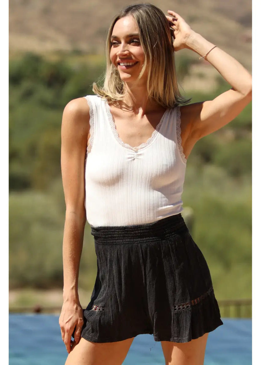 Leah Lace Shorts
