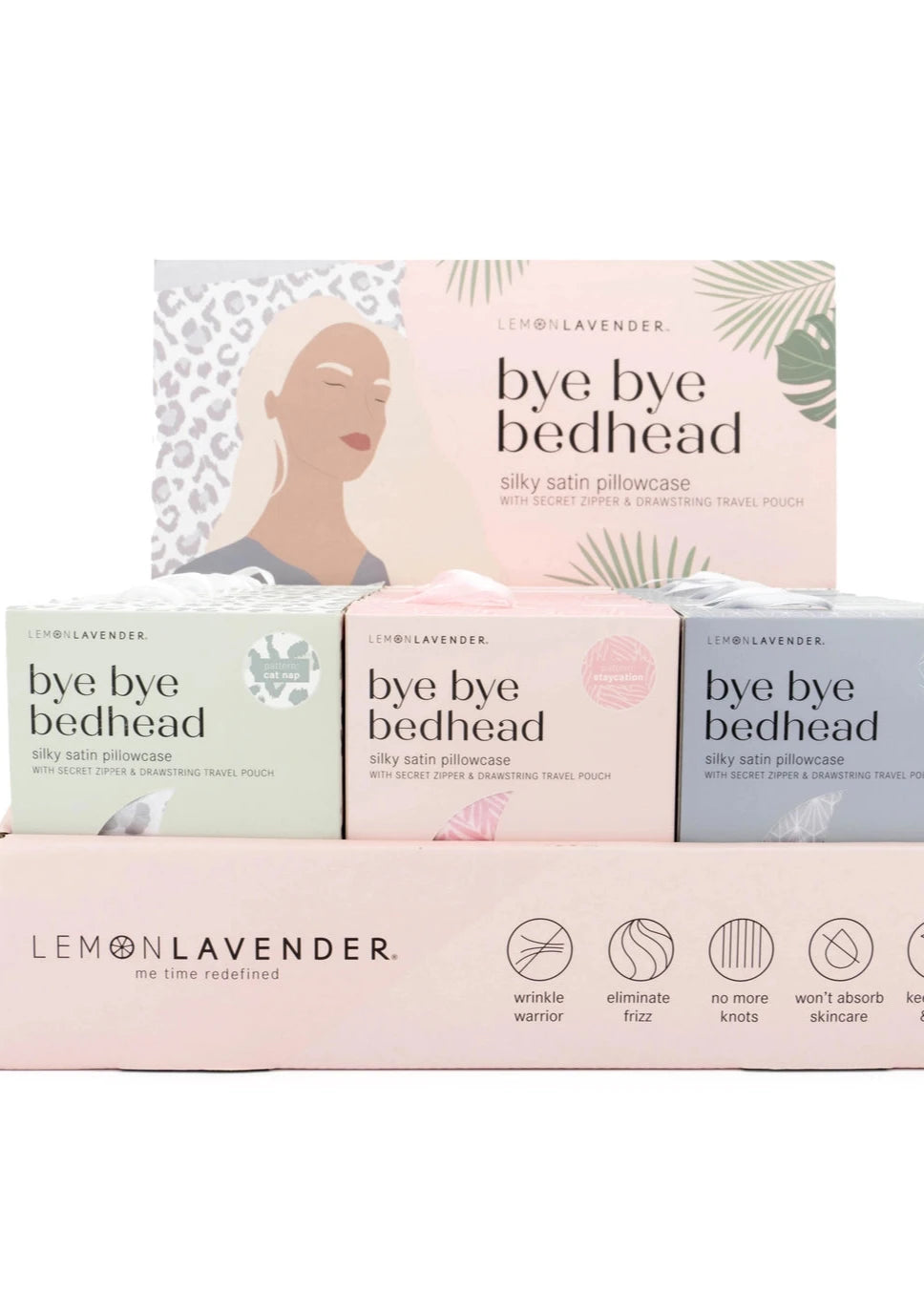 Lemon Lavender Silky Pillow