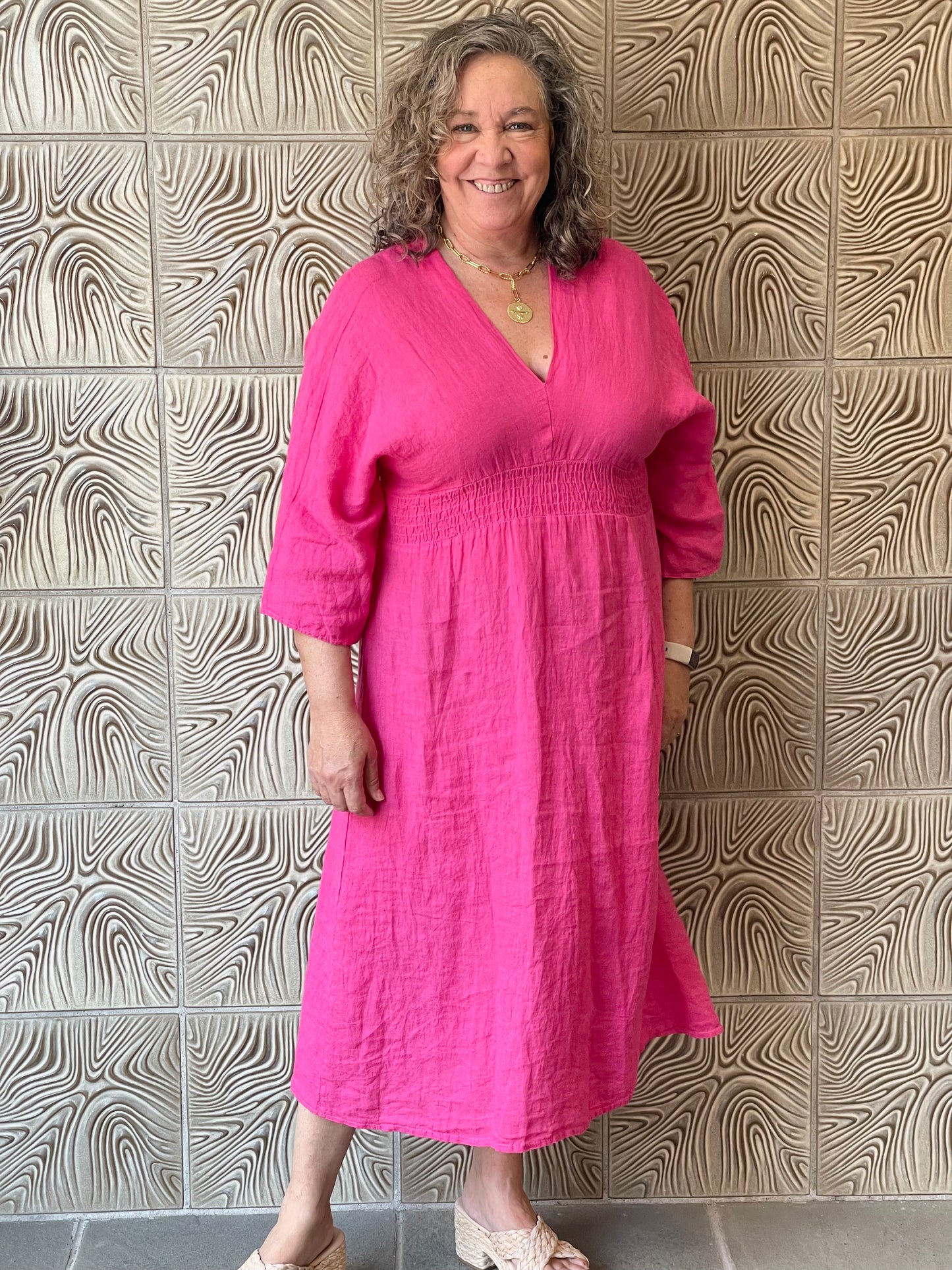 Lanna Linen Dress