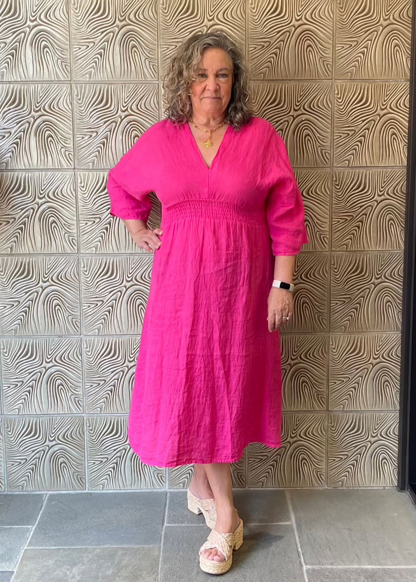 Lanna Linen Dress