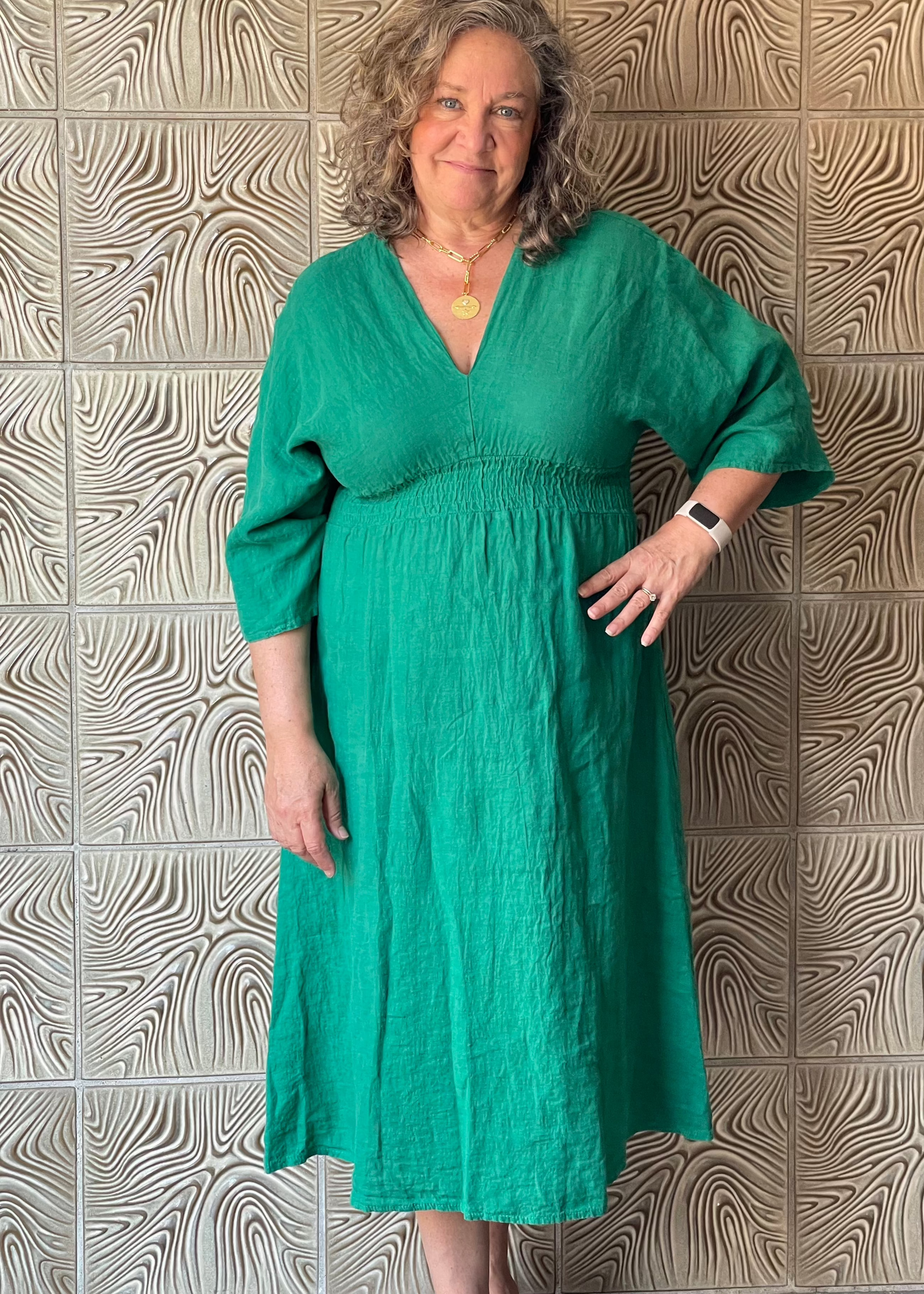 Lanna Linen Dress