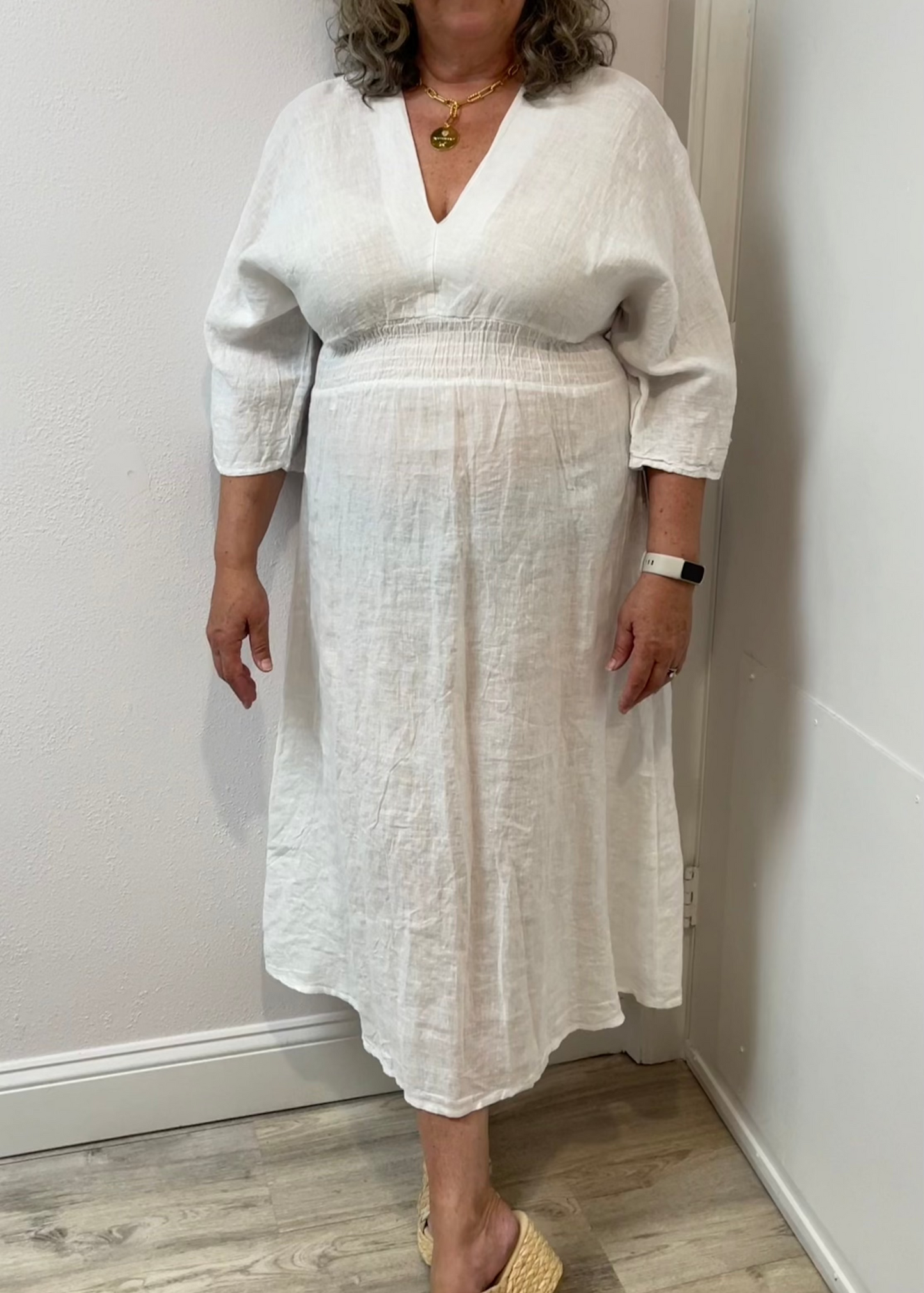 Lanna Linen Dress