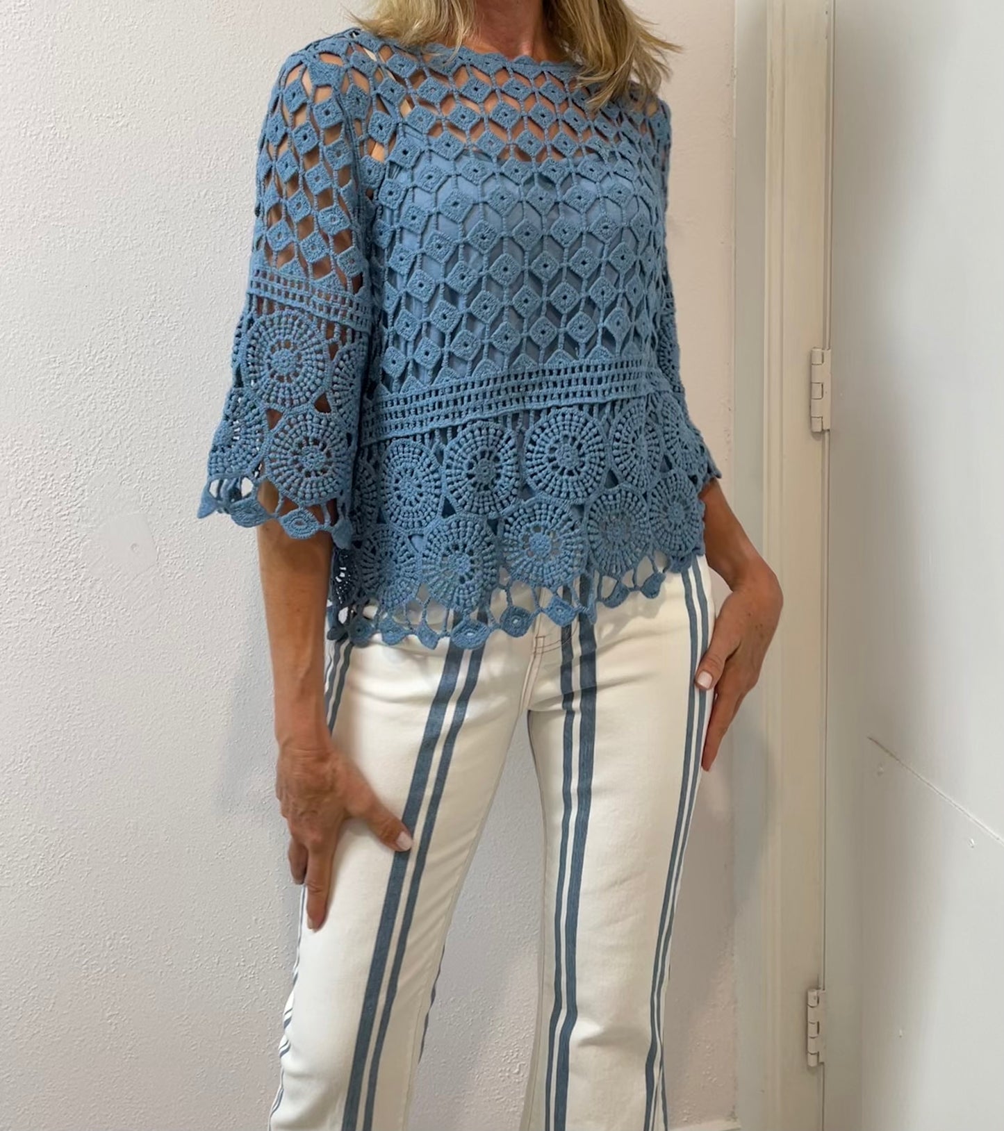 Cara Crochet Tops
