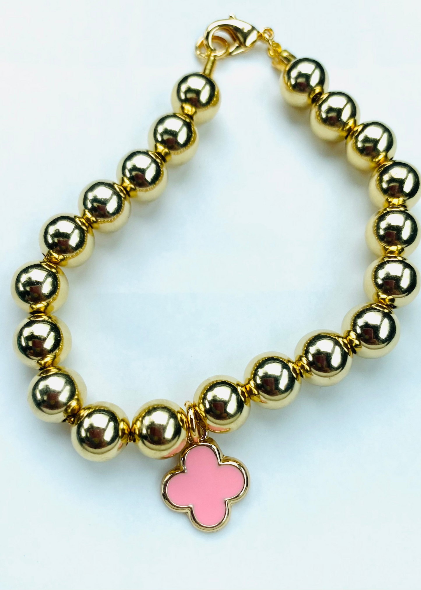 Clover Gold Beaded Bracelets