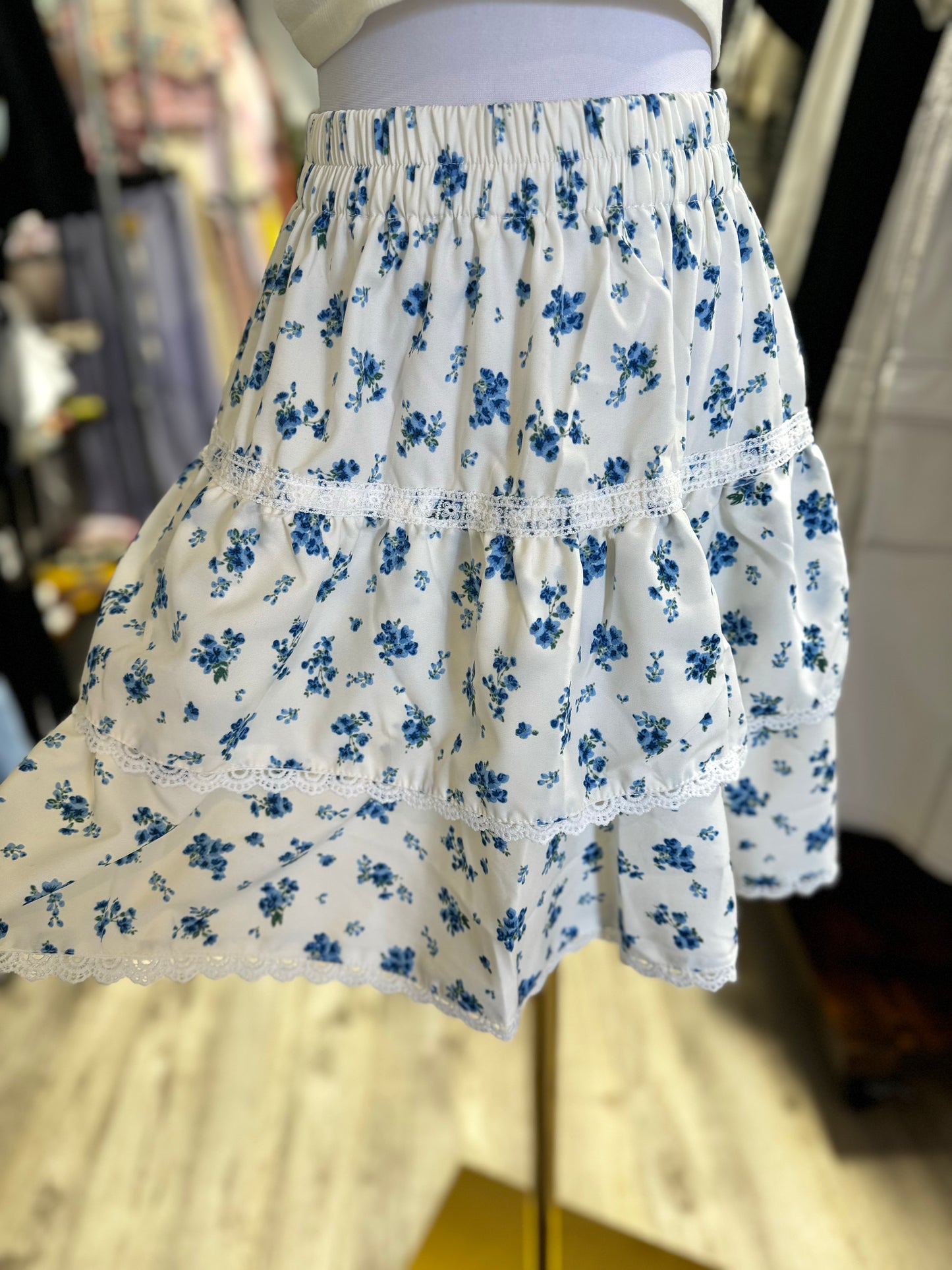 Frankie Floral Miini Skirt