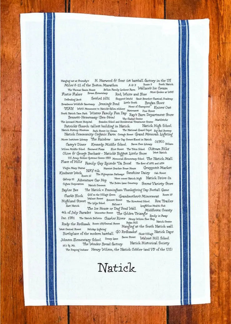 Natick Townie Tea Towel