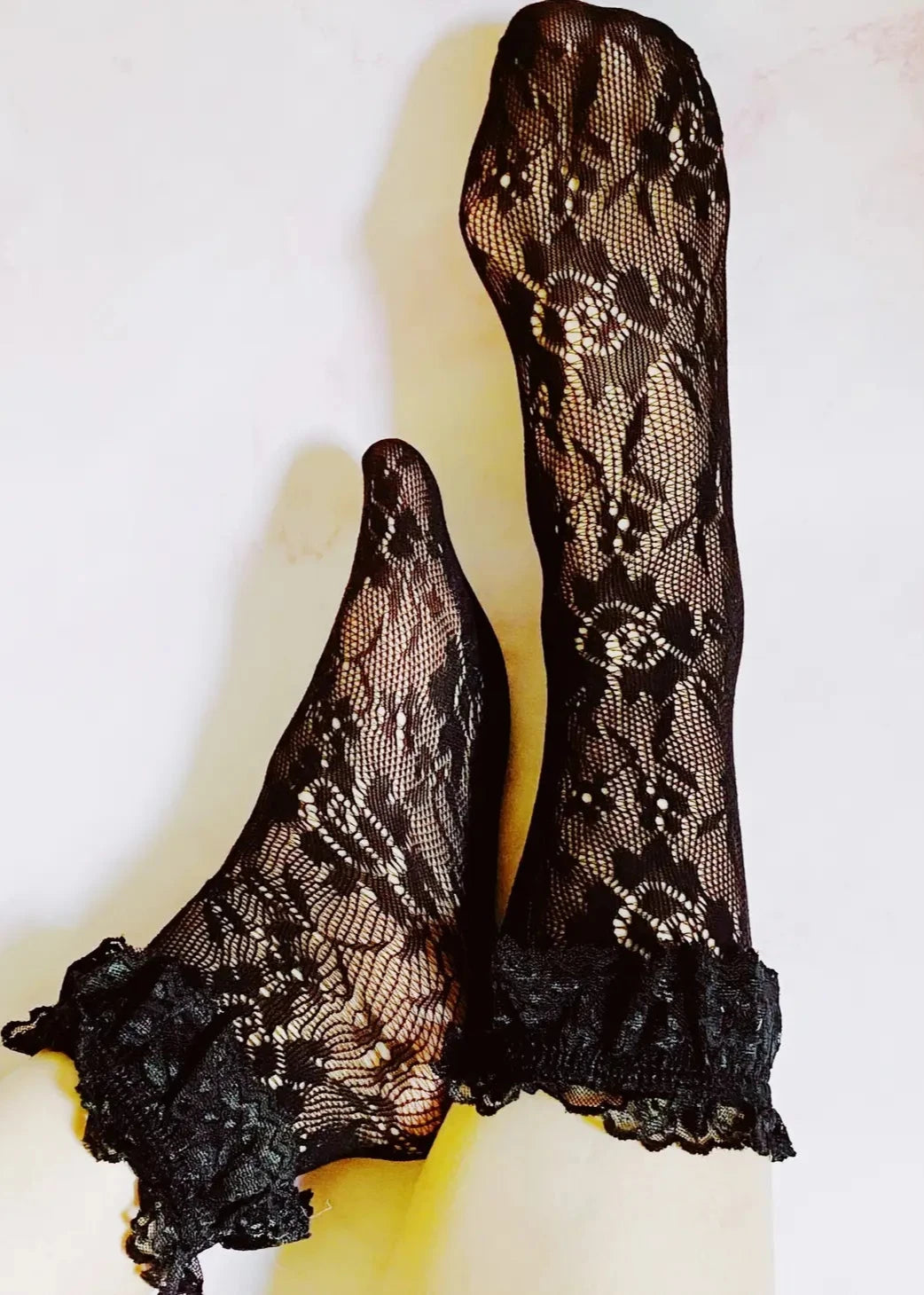 80's Lace Socks