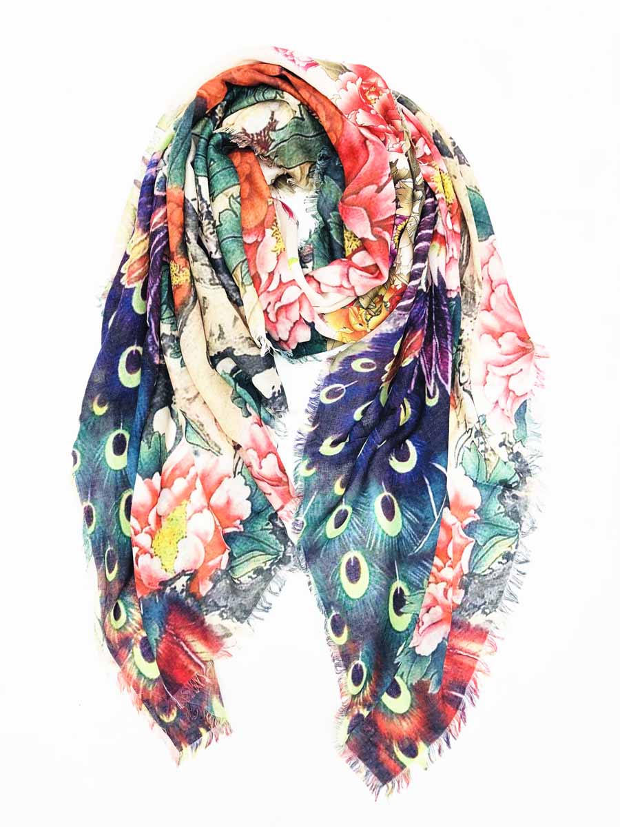 Phoenix & Peony Scarf