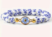 Porcelain Bead Bracelet