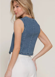 Dallas Denim Vest