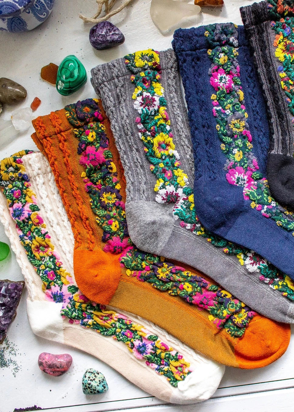 Audrey Vintage Socks
