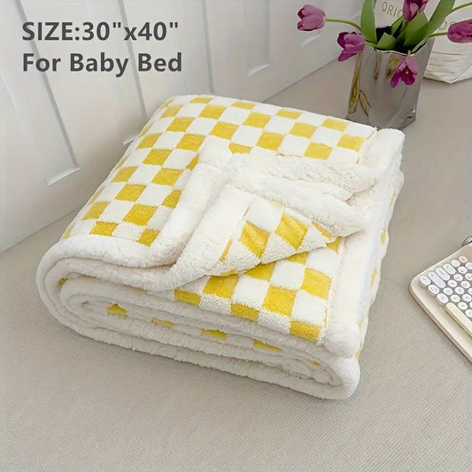 Checkered Baby Blanket