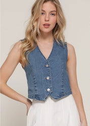 Dallas Denim Vest