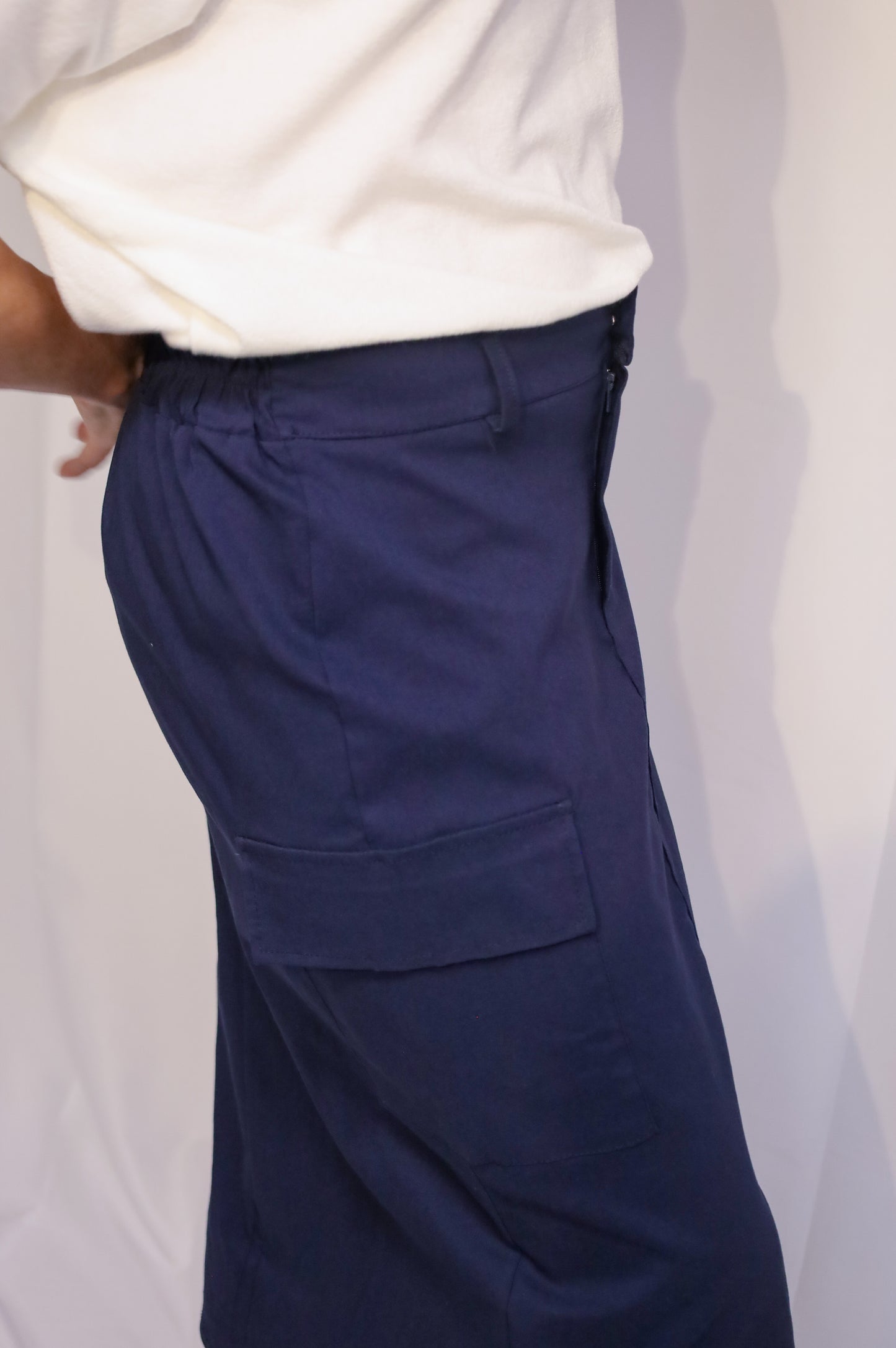 Chino Cargo Skirt