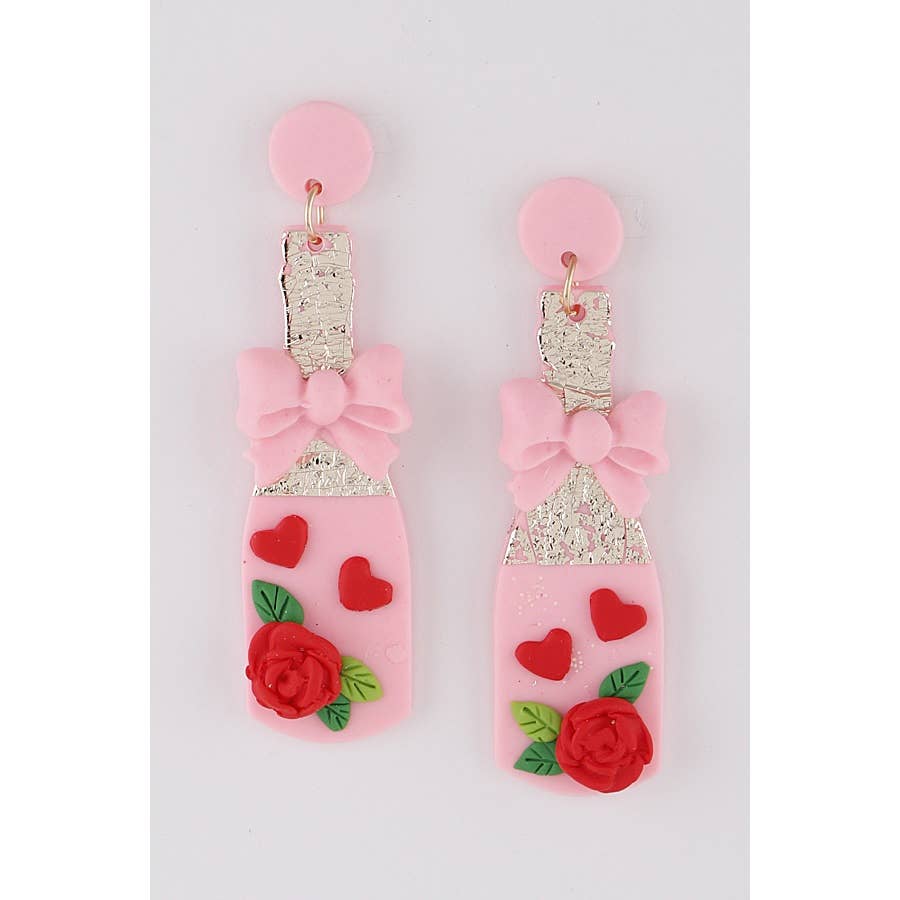 In Love Champagne Earrings
