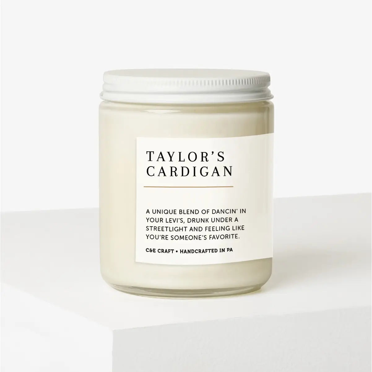Taylor's Cardigan Candles
