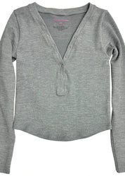Seamless Snap-Up Top