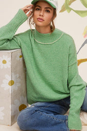 Maisie Mock Neck Sweater