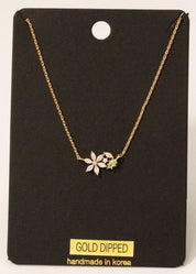 Flower Pendant Necklace