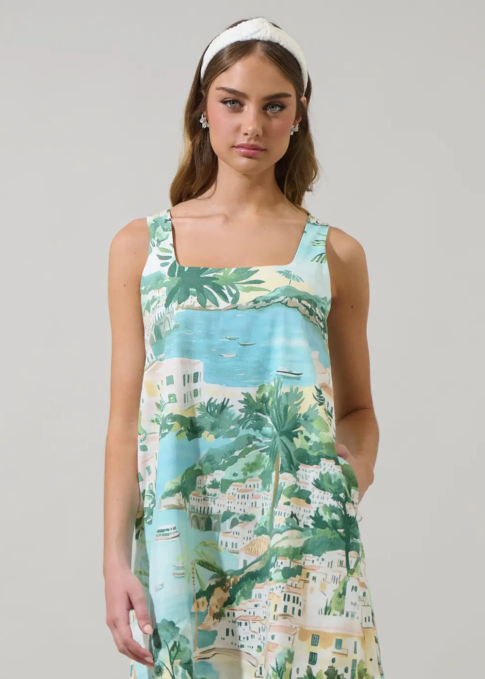 Piti Town Shift Dress
