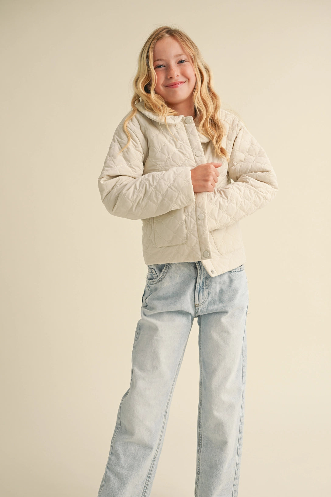 Quiltted Jacket-Tween