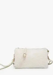 Riley Sherpa Crossbody/Wristlet