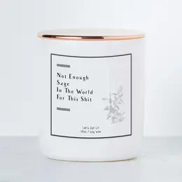 Not Enough Sage in the World Candle