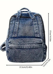 Denim Backpack