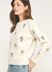 Fae Floral Sweater