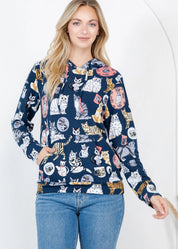 Cat Pullover Hoodie