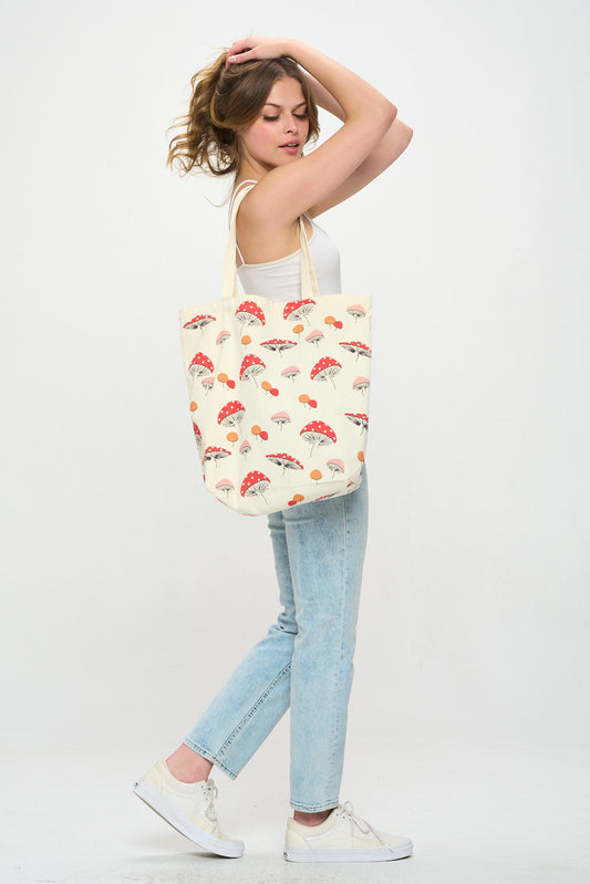 Portobello Mushroom Tote Bag