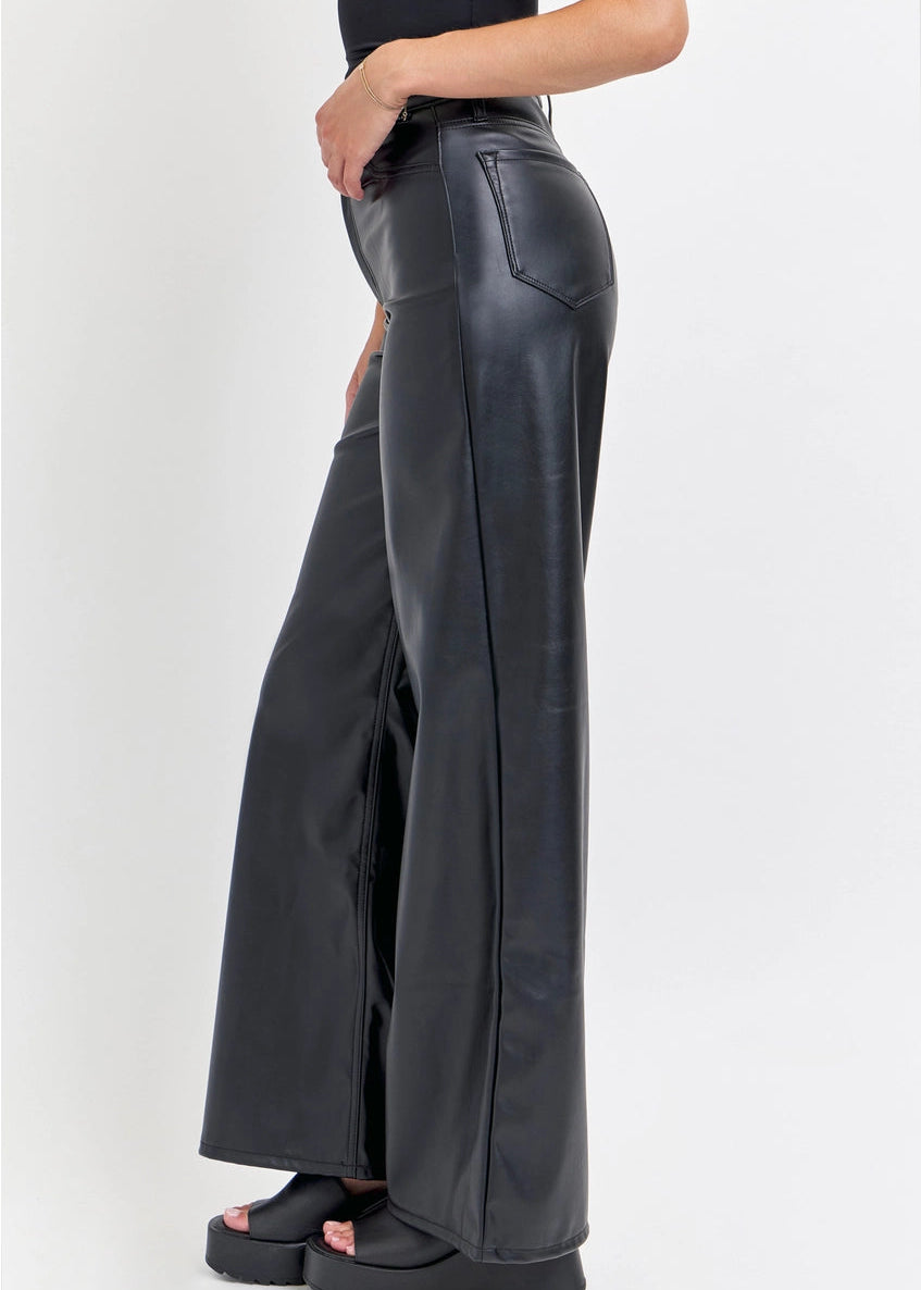 Lee Leather Wide Leg