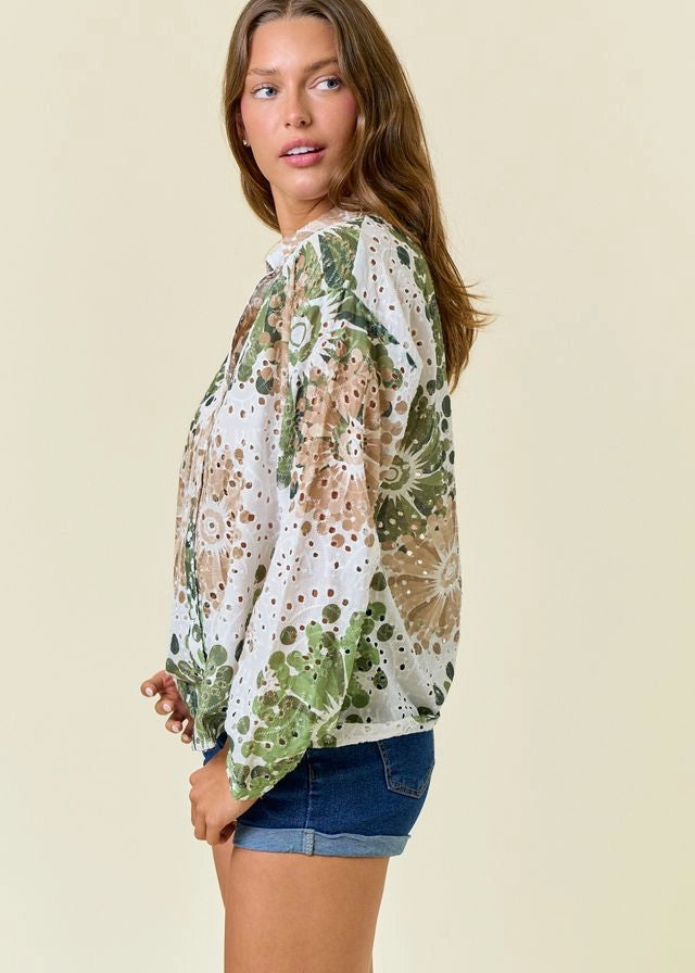 Forget Me Not Blouse