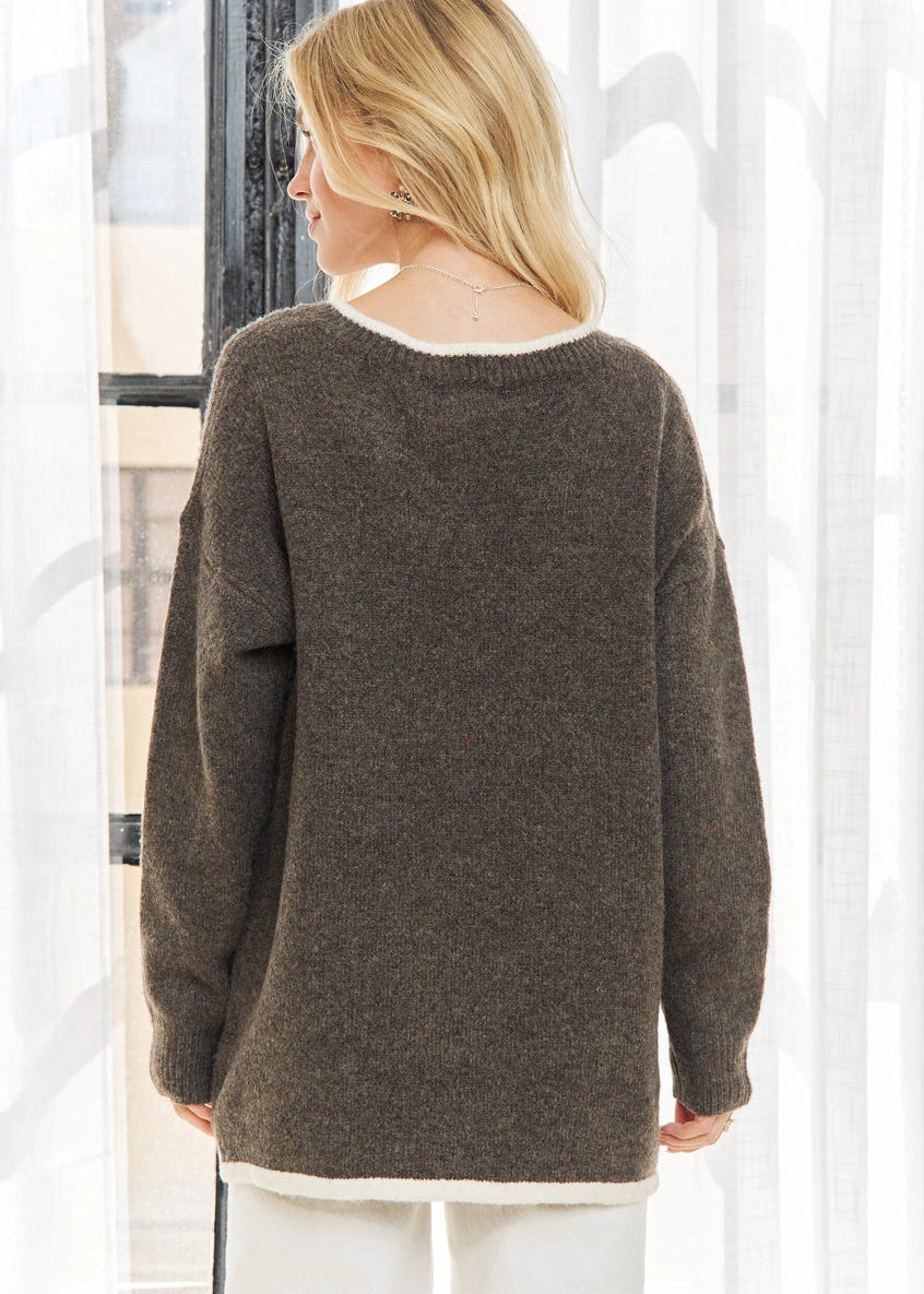 Dakota Drop Shoulder Sweater